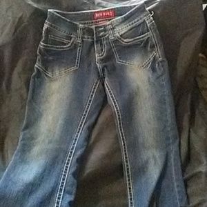 Red Rivet pants